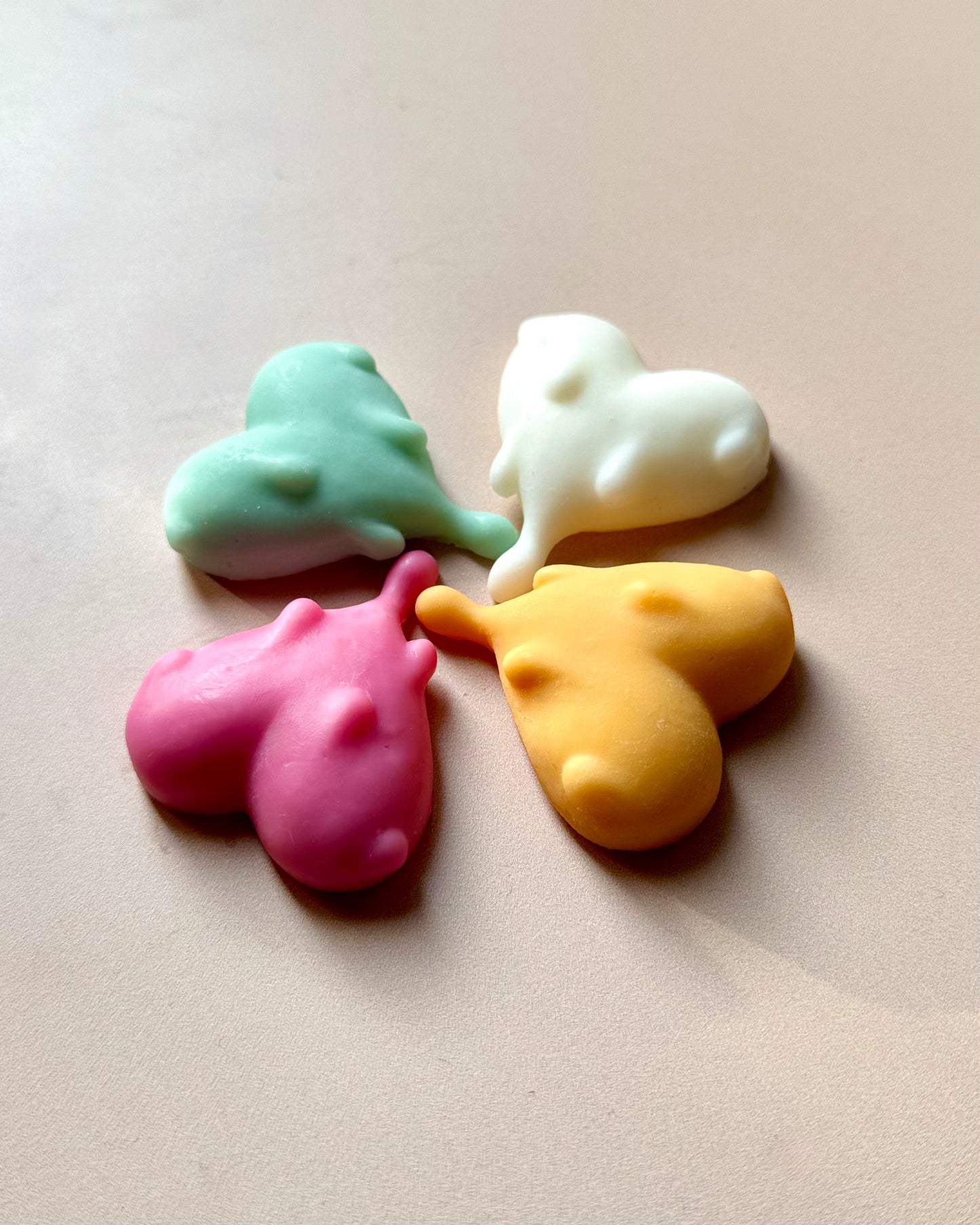 Heart Wax Melts (3 per pack)